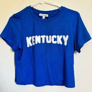NWT Boutique Brand “Pretty Garbage” Kentucky Crop Top